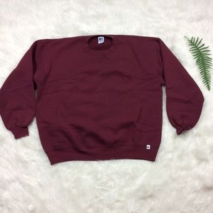 Russel Athletic burgundy sweater size XXL